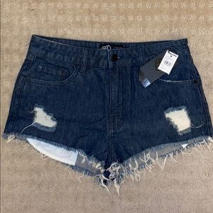 High Waisted Jean Shorts